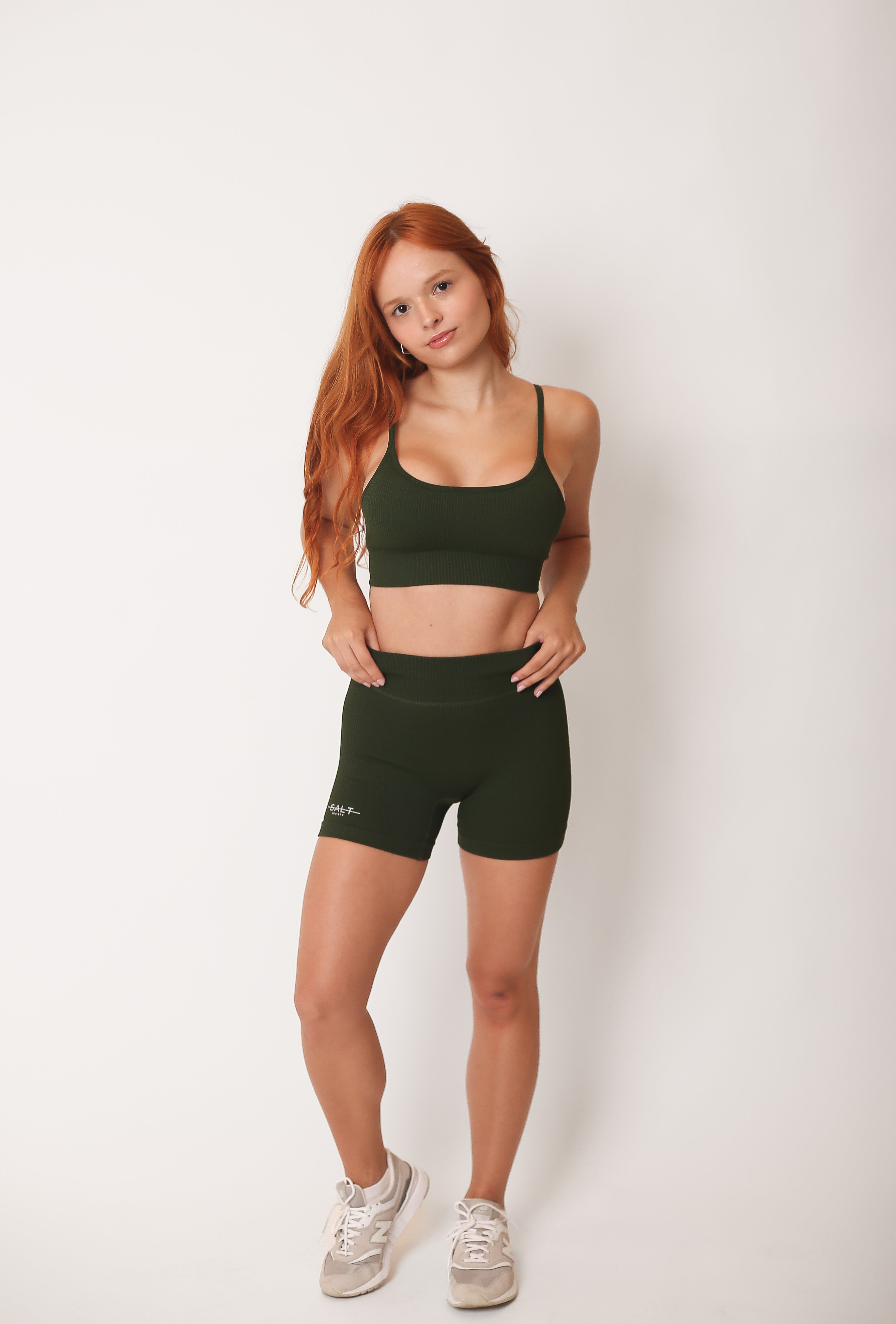 Ribbed Sporty Shorts